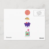 kleurrijke Mexicaanse briefkaart (Achterkant)