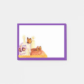 Kleurrijke Mexicaanse dag van de dode suikerschede Post-it® Notes (Voorkant)