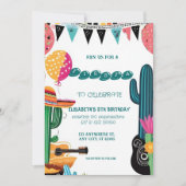 Kleurrijke Mexicaanse feestdag Kaart (Voorkant)