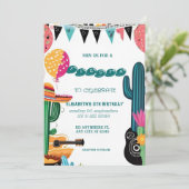 Kleurrijke Mexicaanse feestdag Kaart (Staand voorkant)