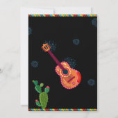 Kleurrijke Mexicaanse feestdag Kaart (Achterkant)