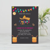 Kleurrijke Mexicaanse feestdag Kaart (Staand voorkant)