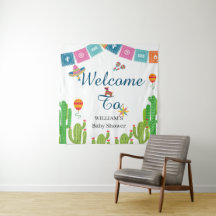 Kleurrijke Mexicaanse Fiesta Cactus Baby Shower