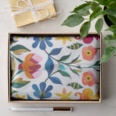 Kleurrijke Mexicaanse Folk Art Floral Tissuepapier (Geschenk)