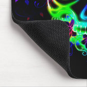 Kleurrijke Mexicaanse Halloween Mask Mousepad Muismat (Hoek)