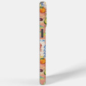 Kleurrijke Mexicaanse Patchwork Print Monogram Case-Mate iPhone Case (Achterkant / Rechts)
