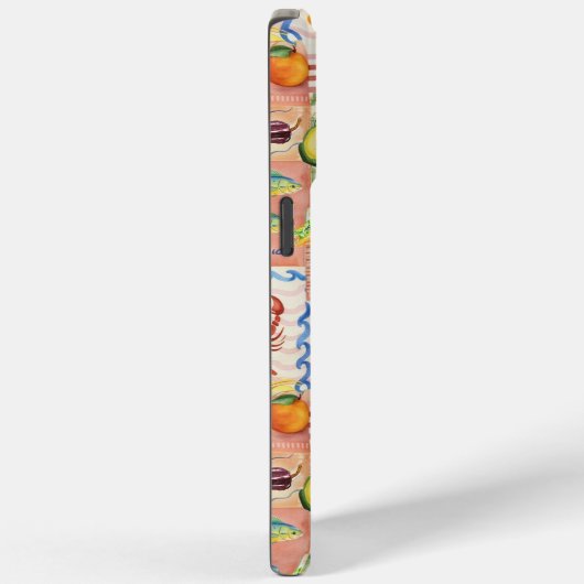 Kleurrijke Mexicaanse Patchwork Print Monogram Case-Mate iPhone Case (Achterkant / Rechts)