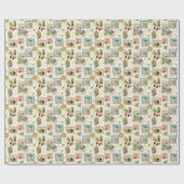  kleurrijke Mexicaanse reisprint Cadeaupapier (Vlak)