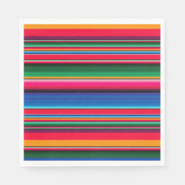 Kleurrijke Mexicaanse Serape decorfeest Servet