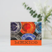 Kleurrijke Mexicaanse sombreros Briefkaart (Staand voorkant)
