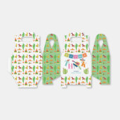 Kleurrijke Mexicaanse stijl Baby shower Party Bedankdoosjes (Uitgevouwen)