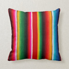 kleurrijke mexicaanse stijl kussen