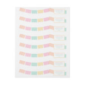 Kleurrijke Mexicaanse taco over een Fiesta verjaar (Vel)