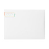 Kleurrijke Mexicaanse taco over een Fiesta verjaar (Voorkant)