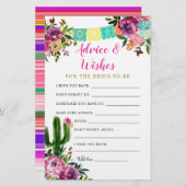 Kleurrijke Mexicaanse Taco over Liefde Advies & We (Voorkant / Achterkant)