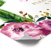 Kleurrijke Mexicaanse taco over liefde is zoet Poster (Hoek)