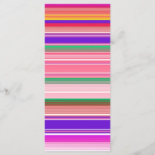 Kleurrijke Mexicaanse Taco over Liefde Vrijgezelle Menu (Achterkant)