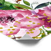 Kleurrijke Mexicaanse Taco over Liefde Welkomstbor Poster (Hoek)