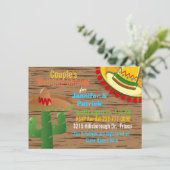 Kleurrijke Mexicaanse Tlegers weddenschap Kaart (Staand voorkant)