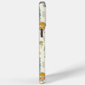 Kleurrijke Mexicaanse Travel Print Monogram Case-Mate iPhone Case (Achterkant / Rechts)