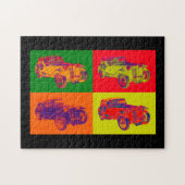 Kleurrijke Mg Tc Antiek Pop auto Legpuzzel (Horizontaal)