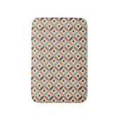 Kleurrijke Mid Century decoratie Badmat (Voorkant Verticaal)