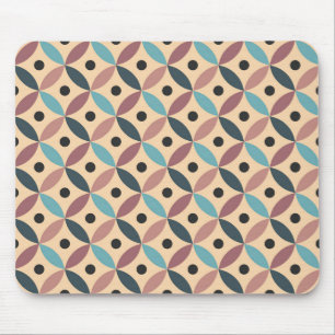 Kleurrijke Mid Century decoratie Muismat