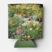 Kleurrijke Mid-Summer Gardens! Blikjeskoeler (Voorkant)