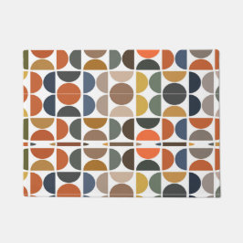 Kleurrijke, middeleeuwse retroflectoren deurmat