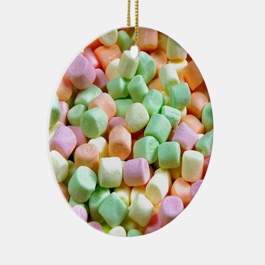 Kleurrijke miniatuur marshmallows ornament (Rechts)