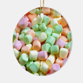 Kleurrijke miniatuur marshmallows ornament (Links)