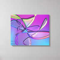 Kleurrijke minimalistische Abstracte moderne kunst