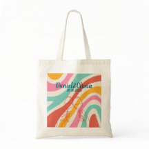 Kleurrijke minimalistische bruiloft