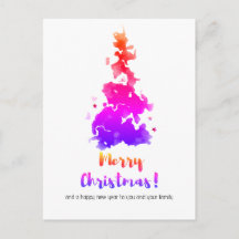 Kleurrijke Minimalistische Kerstboom