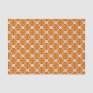 Kleurrijke Minimalistische Klaproos Getextureerde Tissuepapier