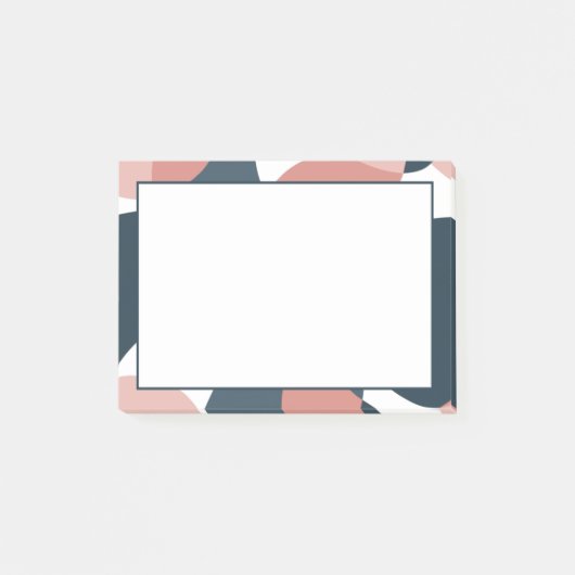 Kleurrijke, minimalistische, moderne Post-it® Post-it® Notes (Voorkant)