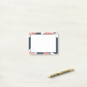 Kleurrijke, minimalistische, moderne Post-it® Post-it® Notes (Op bureau)