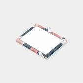 Kleurrijke, minimalistische, moderne Post-it® Post-it® Notes (Schuin)