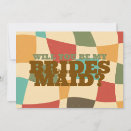 Kleurrijke Minimalistische Trouw Uitnodiging