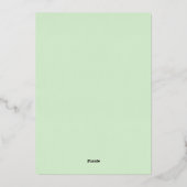 Kleurrijke Minimalistische Verjaardag Uitnodiging (Achterkant)