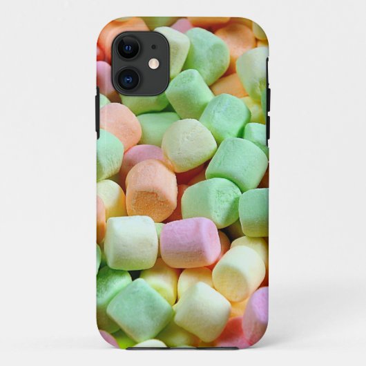 Kleurrijke minimarshmallow-afdrukken Case-Mate iPhone case (Achterkant)