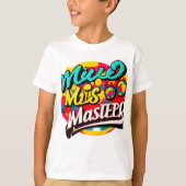 Kleurrijke Miso Bowl T-shirt - Miso Master Design (Voorkant)