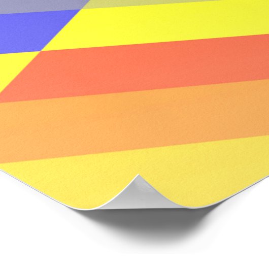 Kleurrijke mix abstracte achtergrond, beschrijving poster (Hoek)