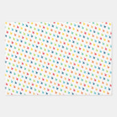 Kleurrijke mix F-16 Fighter Jet Pattern Inpakpapier Vel (Voorkant)