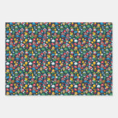 Kleurrijke mix thema inpakpapier vel (Voorkant 2)