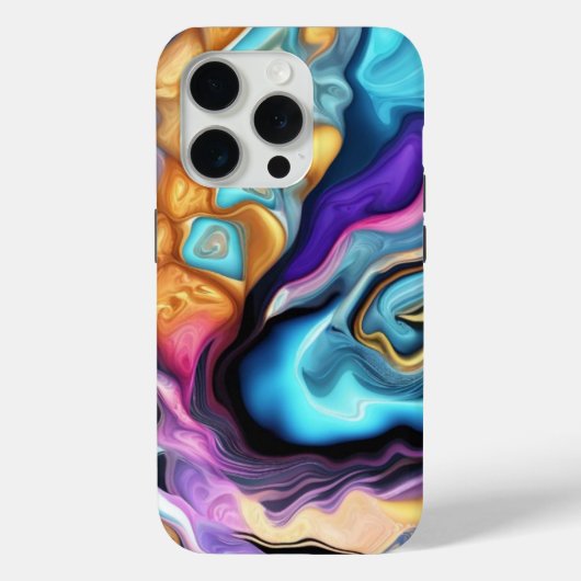 Kleurrijke mix van kleuren Case-Mate iPhone case (Achterkant)