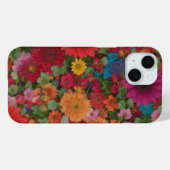 Kleurrijke Mixed Flowers Telefoon Case (Achterkant (horizontaal))