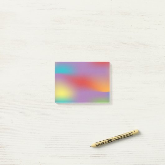 Kleurrijke Mod Post-it® Notities Notes (Op bureau)