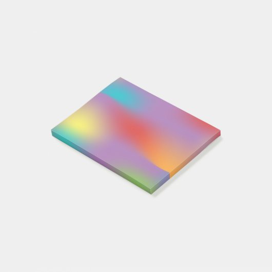 Kleurrijke Mod Post-it® Notities Notes (Schuin)
