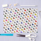 Kleurrijke Mode Handtas Pattern Tissue Paper Tissuepapier (Craft)